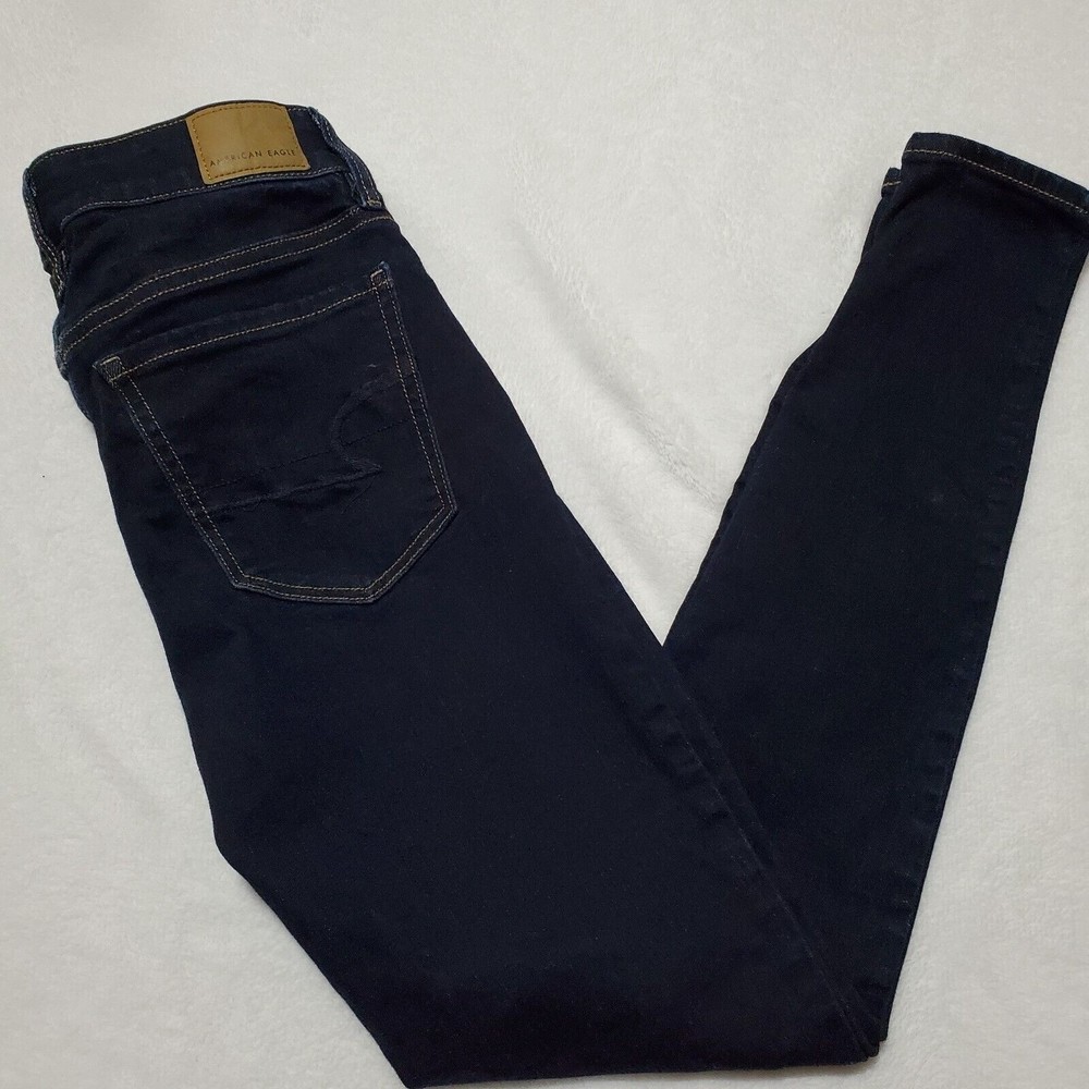 American Eagle Women's 2 Jeans Hi-Rise Jegging Super Stretch